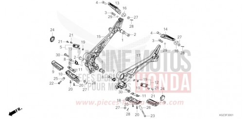 STUFE (CB350RS/GB350S) GB350SS de 2025